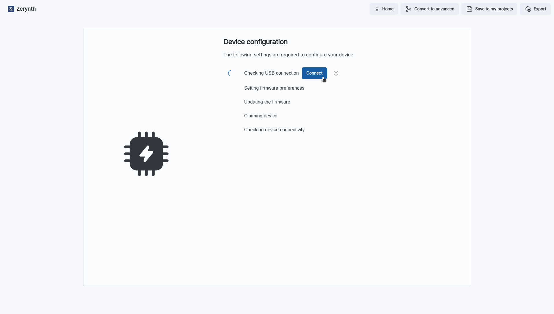 Configure your Device