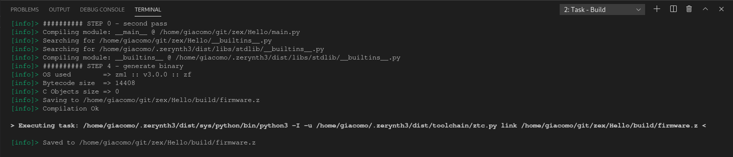 vscode build