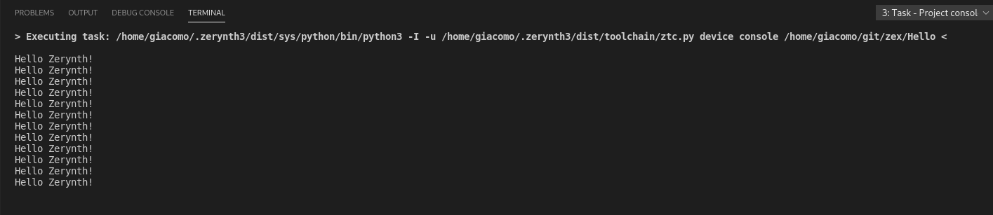vscode-console